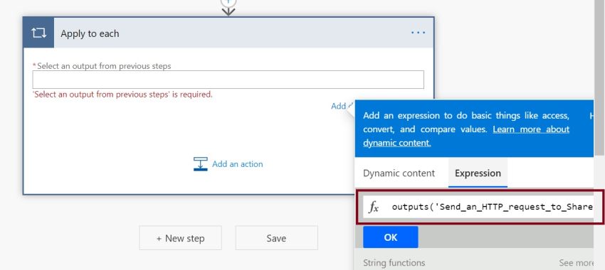 Getting Version History of SharePoint Listitem using PowerAutomate